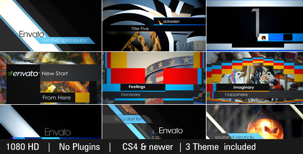 VideoHive Slide Harmony Pack (3-in-1) 4388329