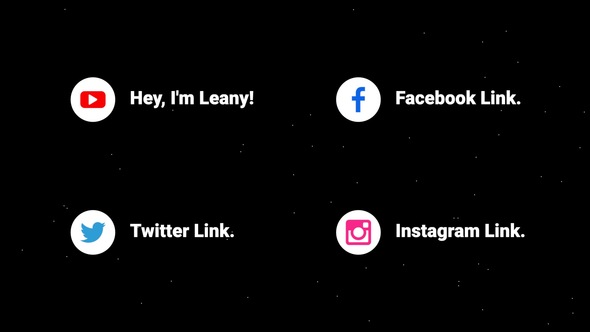 VideoHive Social Media Lower Thirds 33508729