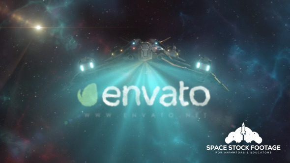 VideoHive Spaceship Logo Reveal 2 12537375
