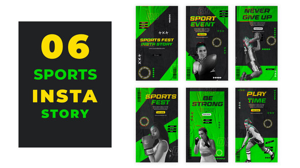 VideoHive Sports Fest Instagram Story Template 39216972