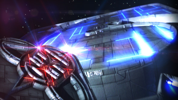 VideoHive Starship Logo 14354626