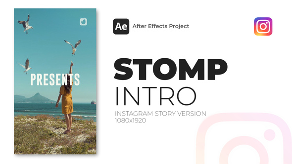 VideoHive Stomp Intro Instagram Story 38380594