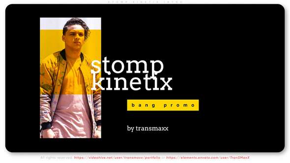 VideoHive Stomp Kinetix Intro 31933101