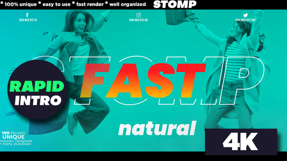 VideoHive Stomp - Rapid Intro 29282587
