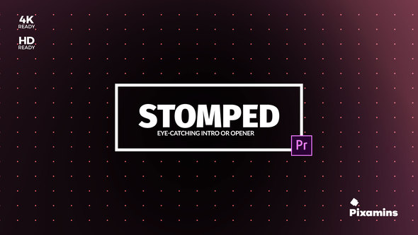VideoHive Stomped Opener | For Premiere PRO 22119278