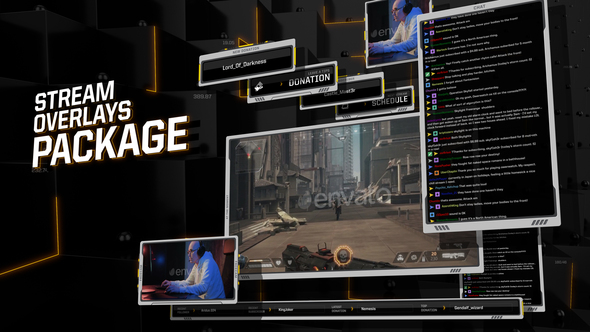 VideoHive Stream Overlays Package 30486301