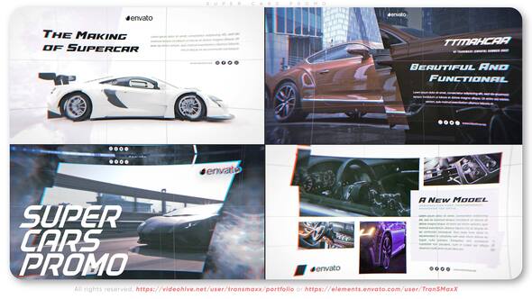 VideoHive Super Cars Promo 38354134