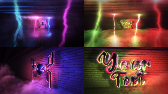 VideoHive Super Neon Logo 29662971