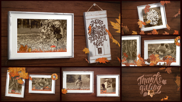 VideoHive Thanksgiving Frames 29058073