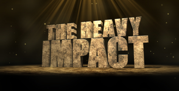 VideoHive The Heavy Impact 136475