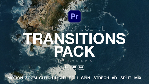 VideoHive The Most Useful Transitions Pack for Premiere Pro 27730212