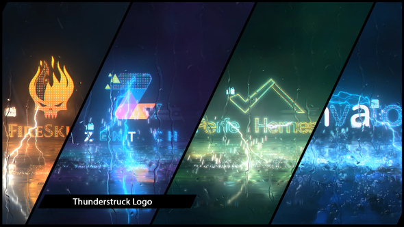 VideoHive Thunder Impact Logo 31399933