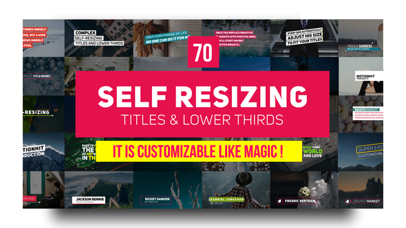 VideoHive Titles and Lower Thirds 21713324