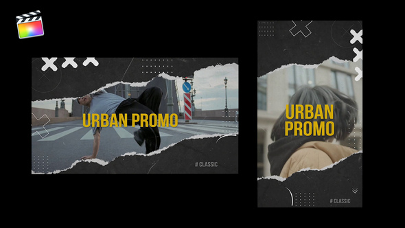 VideoHive Torn Urban Promo 34853430