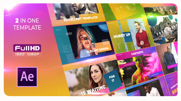 VideoHive Trendy Intro Opener | After Effects 23206412