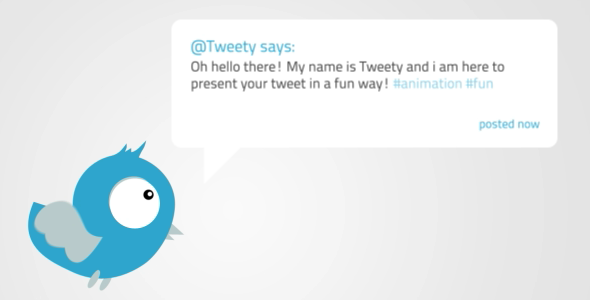 VideoHive Tweety 821695