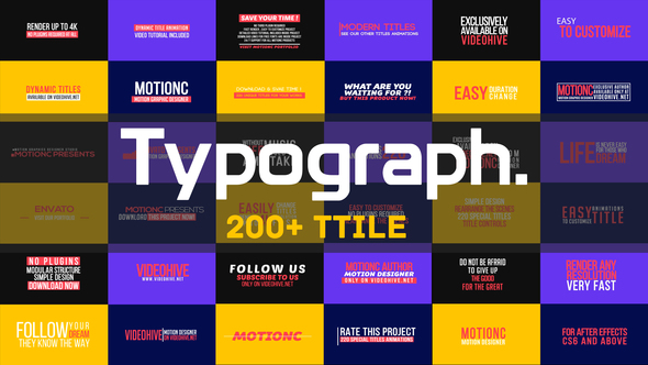 VideoHive Typograph Corporate 21829693