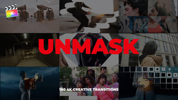 VideoHive UNMASK - 100 Transitions 35136428