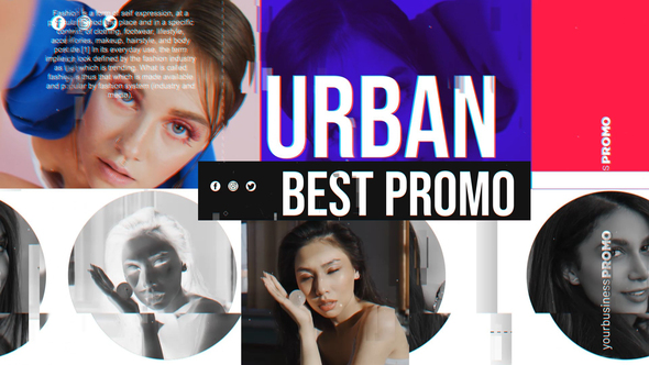 VideoHive Urban Glitch intro 32065880