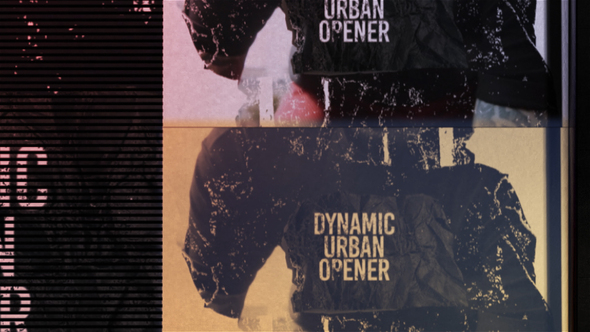 VideoHive Urban Grunge Opener 32430705