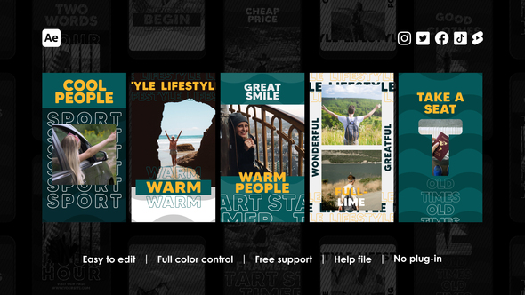 VideoHive Urban Instagram Stories 3 38727610