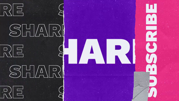 VideoHive Urban Youtube - Like Share Subscribe 31364560