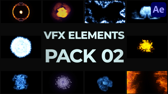 VideoHive VFX Elements Pack 02 for After Effects 39084471
