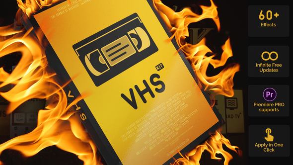VideoHive VHS Kit | Big Pack of VHS Presets for After Effects 25595527