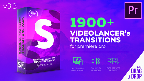VideoHive Videolancer's Transitions for Premiere Pro | Original Seamless Transitions 22125468