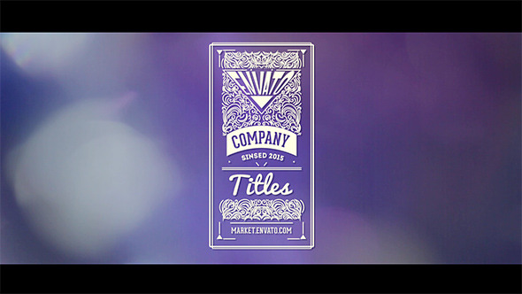 VideoHive Vintage Titles Pack 10691019