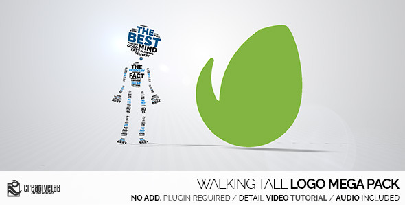 VideoHive Walking Tall Logo Mega Pack 11759147
