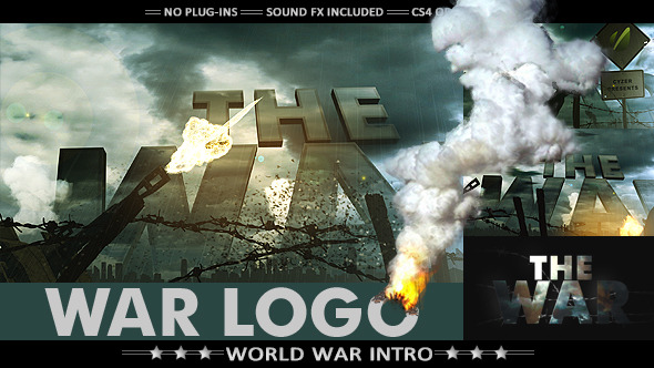 VideoHive War Logo - Realistic Military Intro 7725040