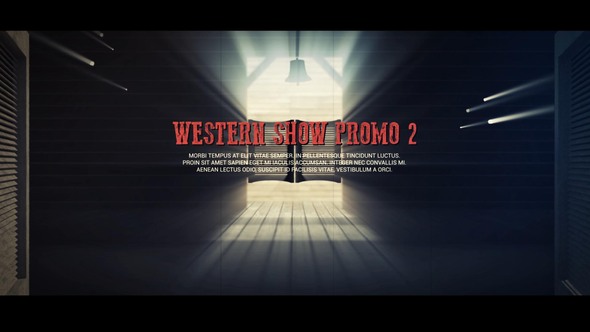 VideoHive Western Show Promo V2 24132731