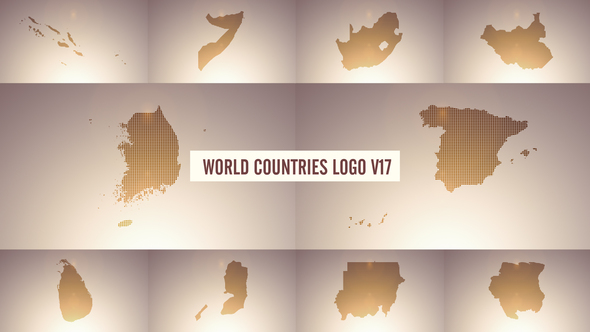 VideoHive World Countries Logo & Titles V17 39002366