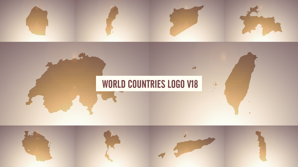 VideoHive World Countries Logo & Titles V18 39011803