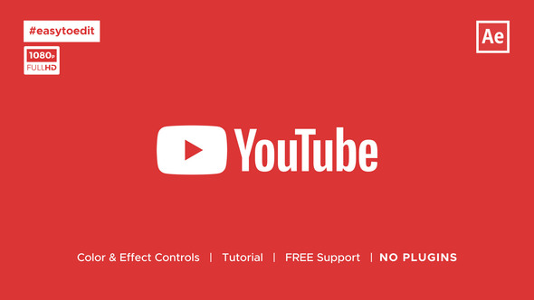 VideoHive YouTube Logo Intro 31886779