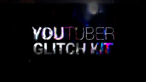 VideoHive YouTuber Kit | Glitch 20216462