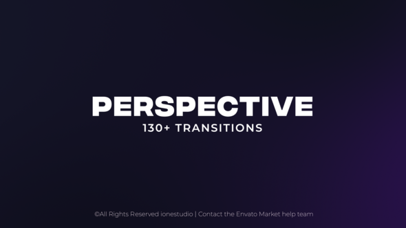 VideoHive 130+ Perspective Transitions 38543929