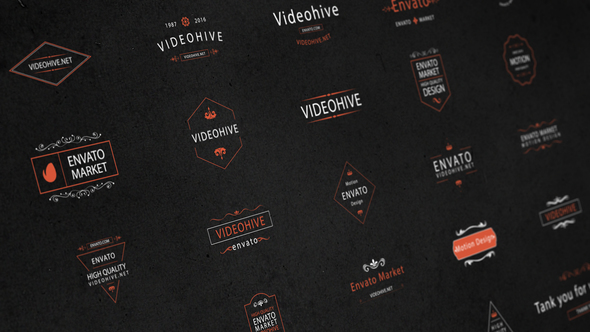 VideoHive 25 Animated Titles & Badges & labels 21744074
