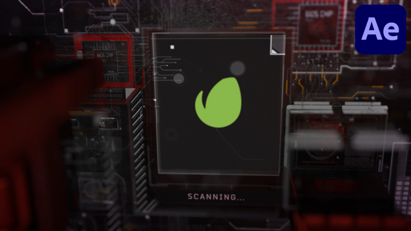VideoHive 3D Hand Scan - Intro 38536618