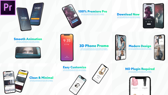 VideoHive 3D Smartphone Presentation for Premiere Pro 26616056