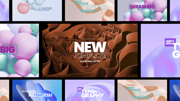 VideoHive Abstract Backgrounds & Titles 39557440