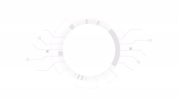 VideoHive Abstract Digital Technology Cycle background.Business growth transformation Successful financial. 38995333