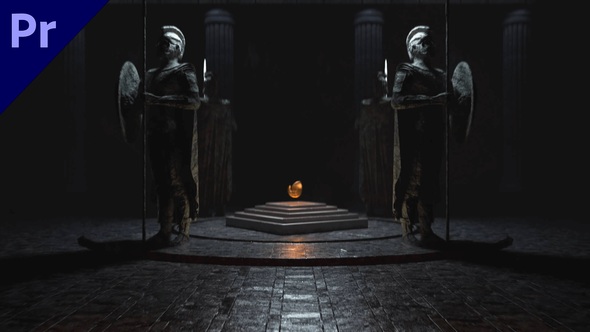 VideoHive Ancient Golden Logo Intro 39581866