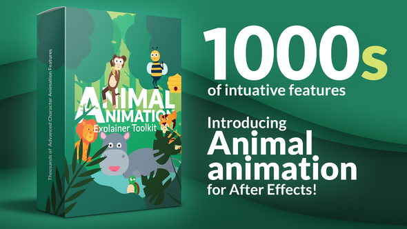 VideoHive Animal Character Animation Explainer Toolkit 33034688