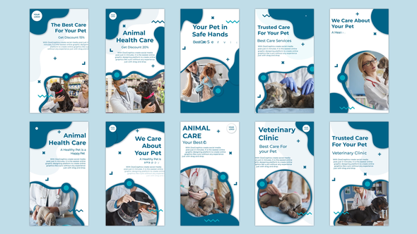 VideoHive Animal Health Care Instagram story 32796963