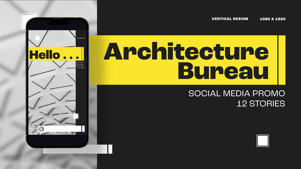 VideoHive Architecture Bureau Social Media Promo Stories 38554050
