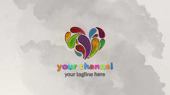 VideoHive Art YouTube Channel Intro with Art Logo Reveal 38386906