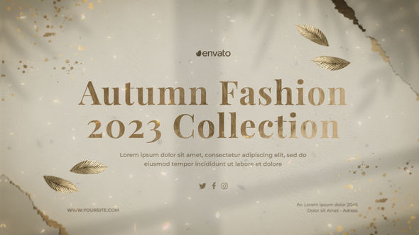 VideoHive Autumn Fashion 2023 Collection 39400260