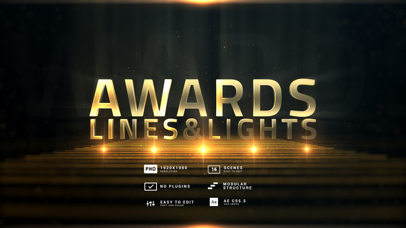 VideoHive Awards | Lines&Lights 26895896